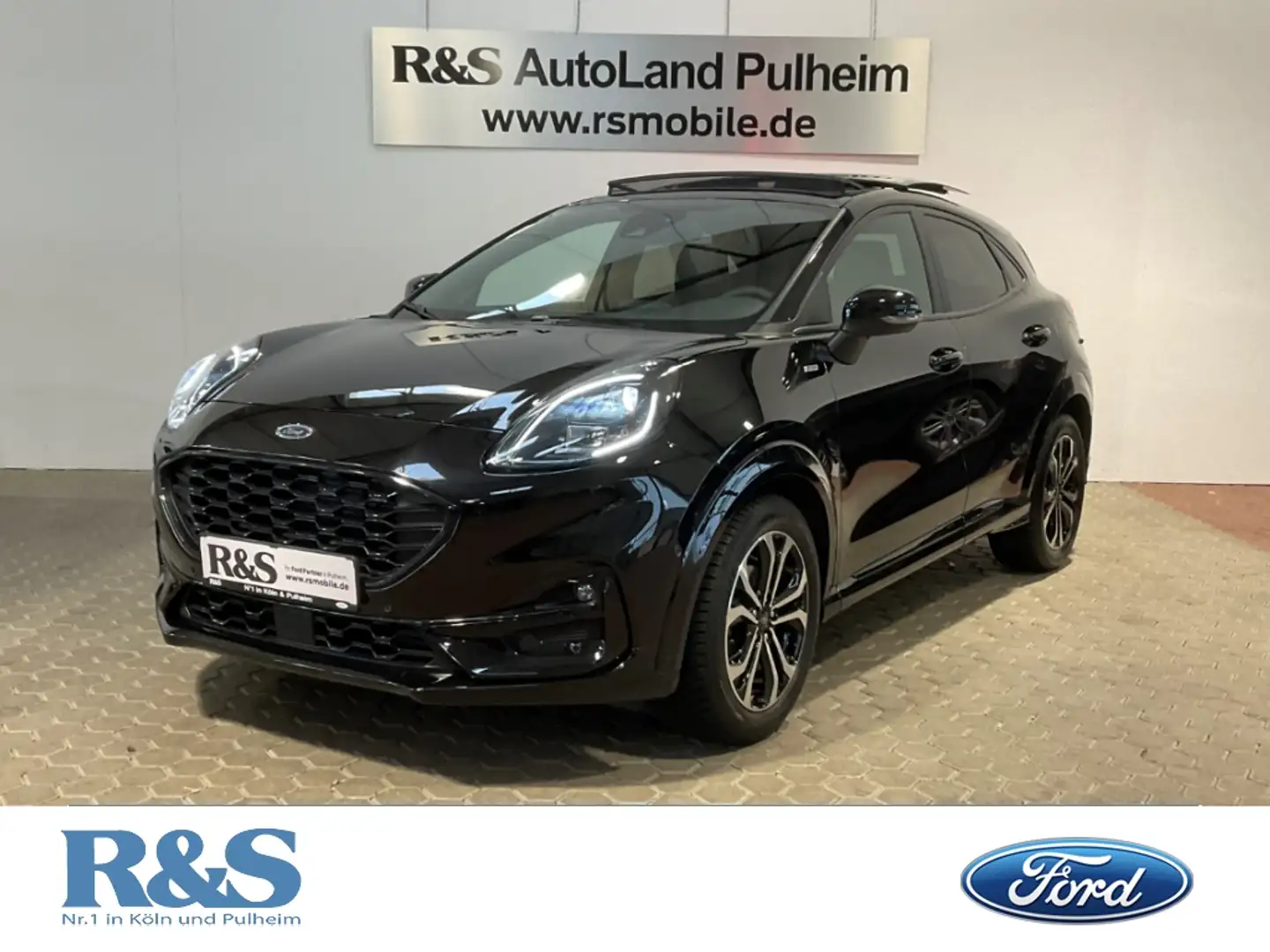 Ford Puma ST-Line X Pano-Dach. Winter-P. RÜCKF. PDC. Allwett Noir - 1