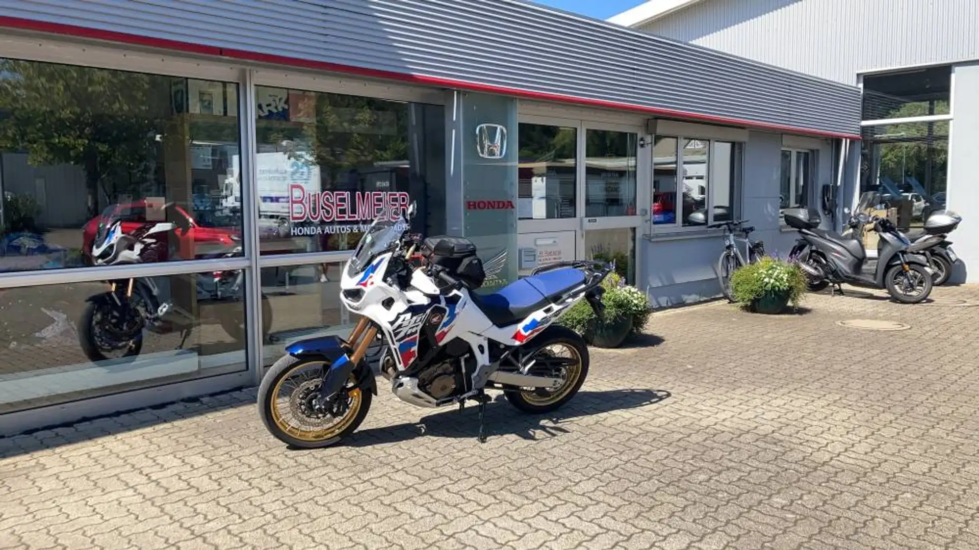 Honda CRF 1100 Adventure Sports Quikshift Top Fehér - 1