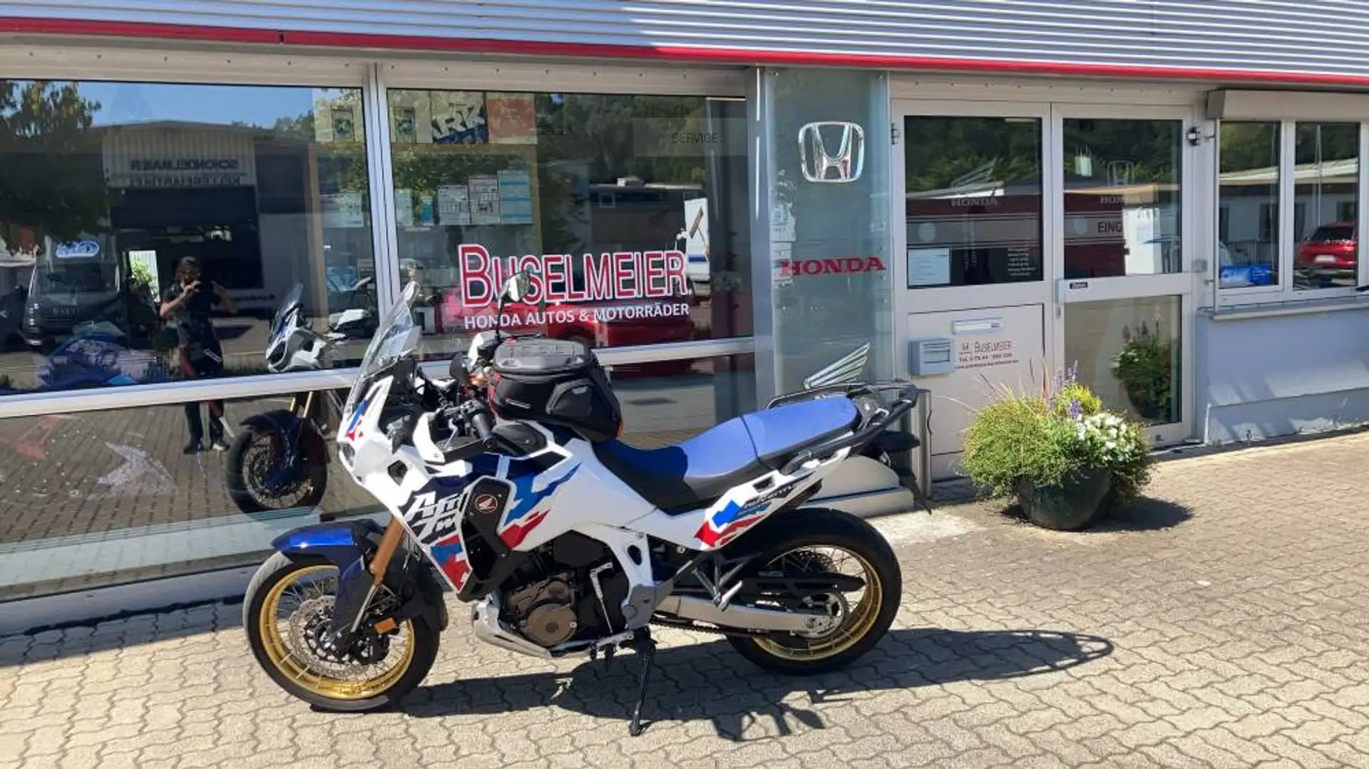 Honda CRF 1100 Adventure Sports Top Blanc - 2