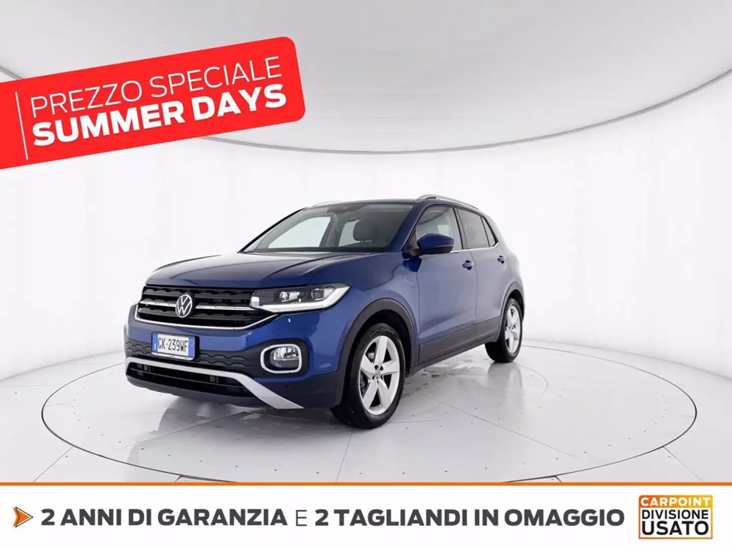 Volkswagen T-Cross 1.0 tsi advanced 110cv Blu/Azzurro - 1