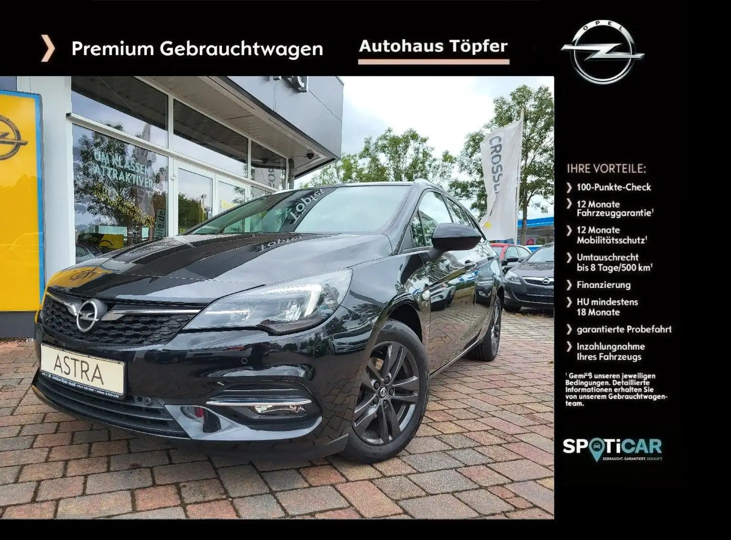 Opel Astra K ST Sondermodell/Kamera/AGR-Sitze/Navi Noir - 1