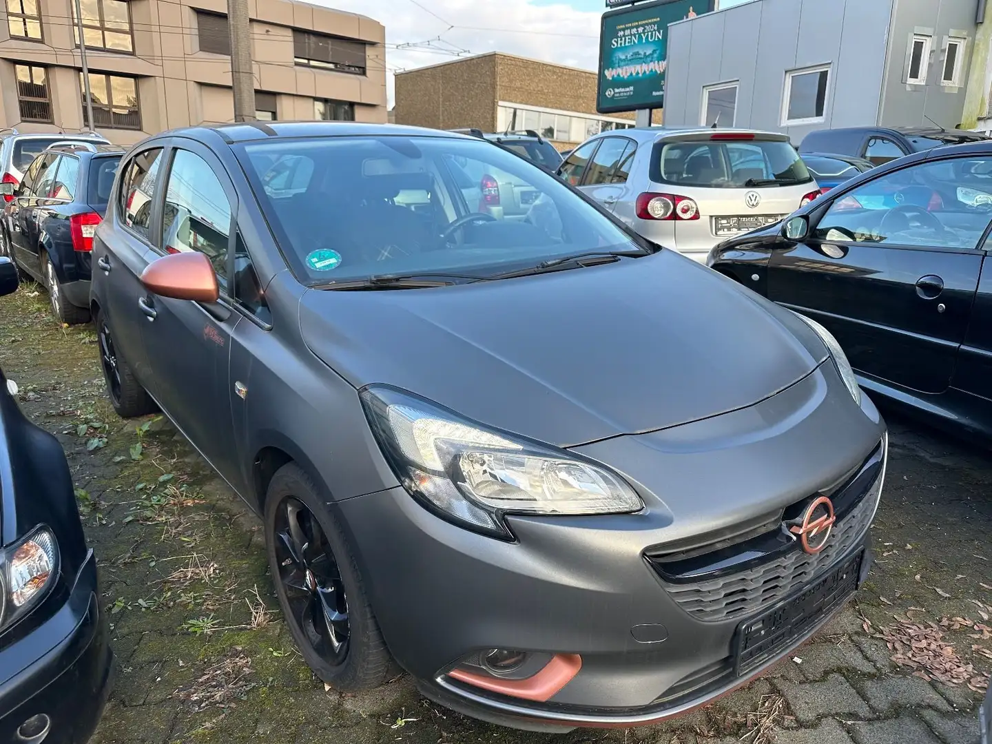Opel Corsa E Color Edition/Klima/Alu/PDC/Sitzhzg Gris - 2
