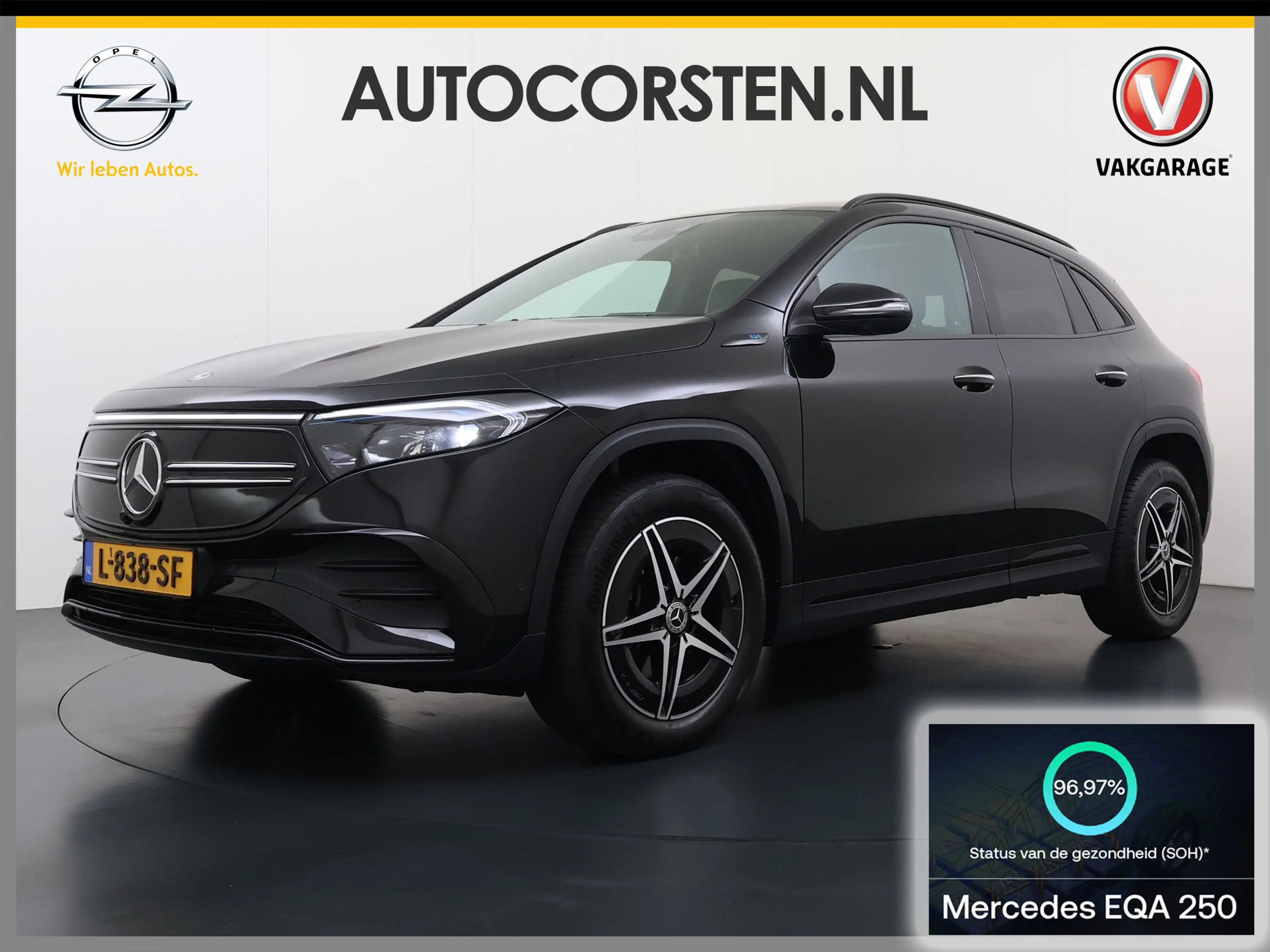 Mercedes-Benz EQA AMG 67kWh SOH 97% Pano.dak Leer/Alcantara 360Camer