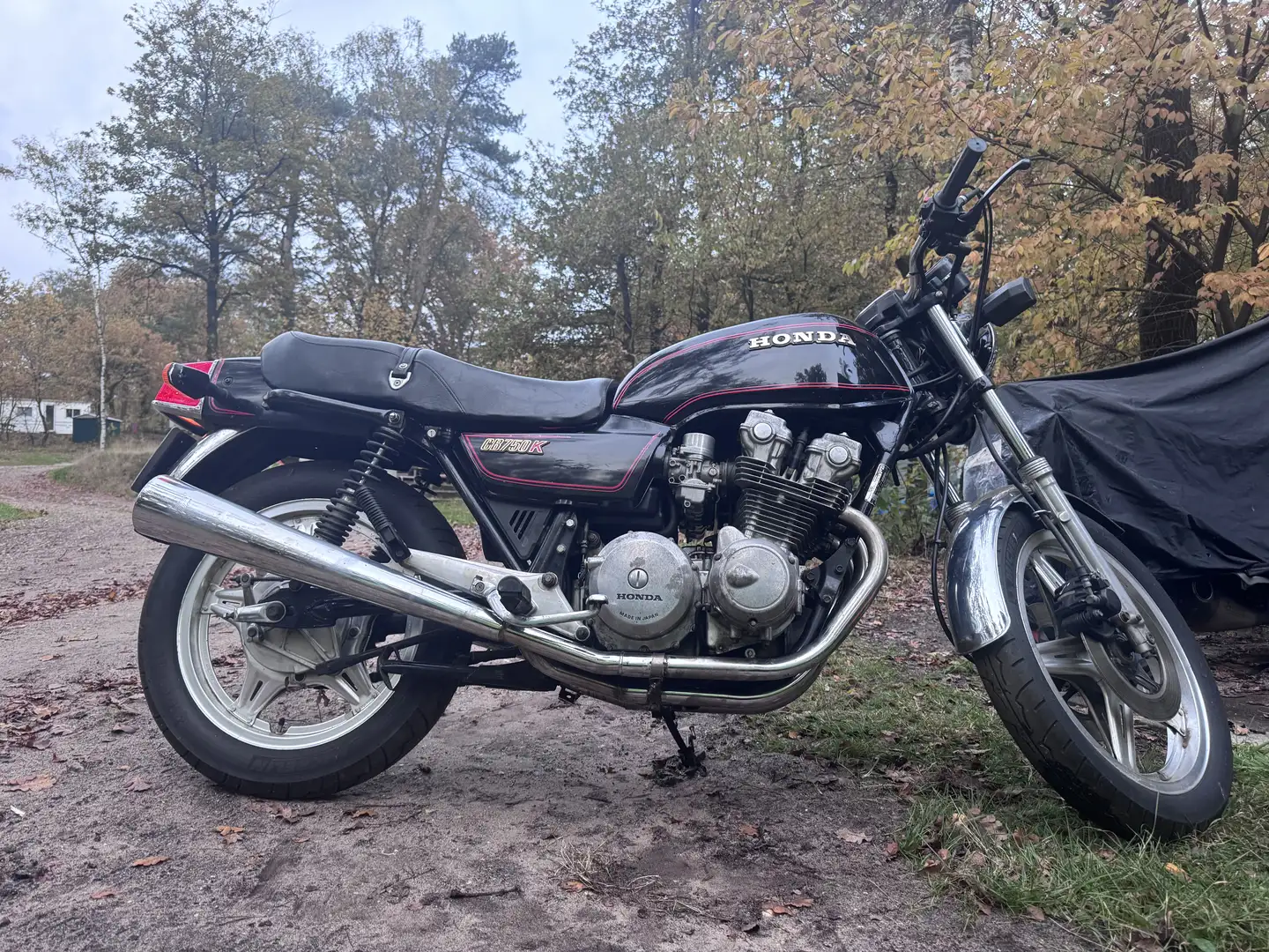 Honda CB 750 2 oldtimers op kenteken voor de prijs van 1 Zwart - 1