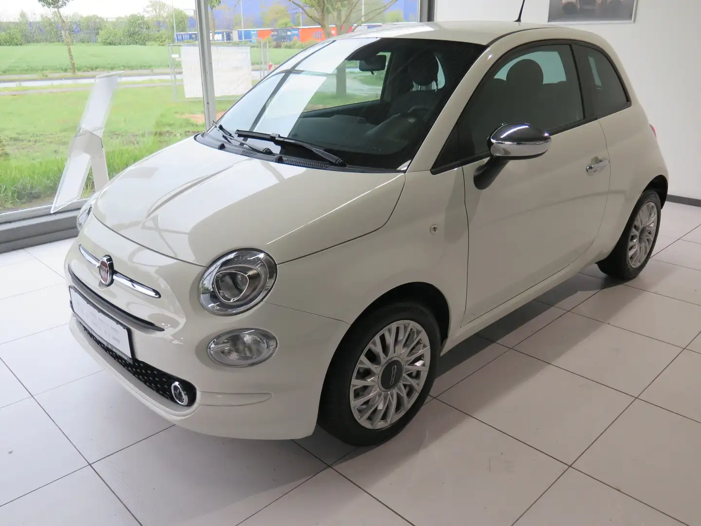 Fiat 500 Hybrid Style Blanc - 1