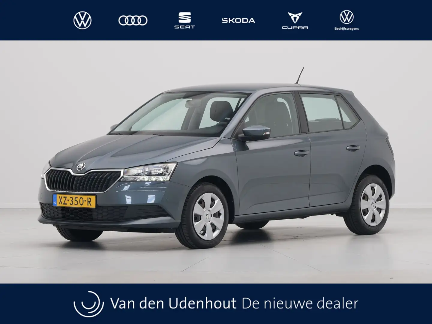 Skoda Fabia 1.0 75pk Active Airco Cruise Pdc achter 3 Gris - 1