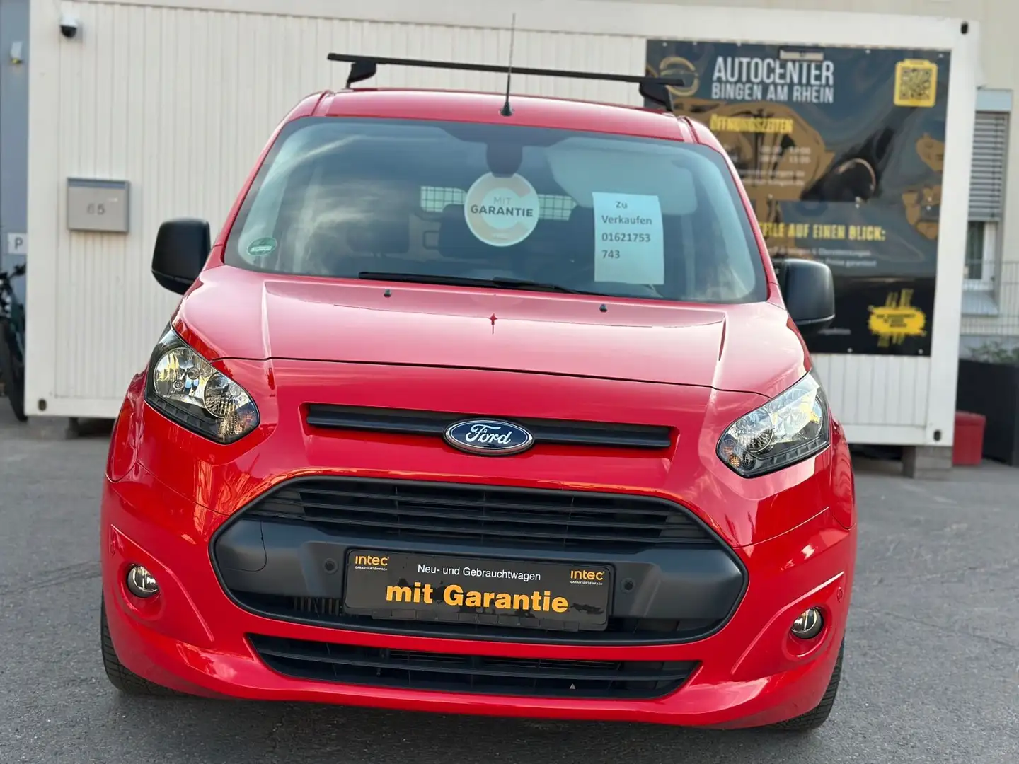 Ford Transit Connect /L2-lang/3-Sitze/Klima/Navi/R-Kam Rot - 2
