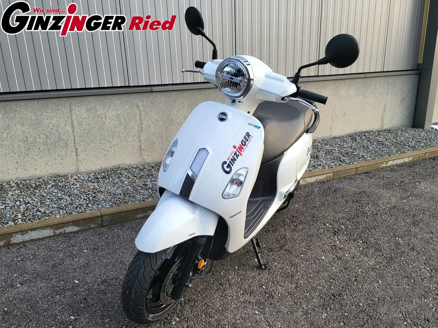 SYM Fiddle 125 Weiß - 2