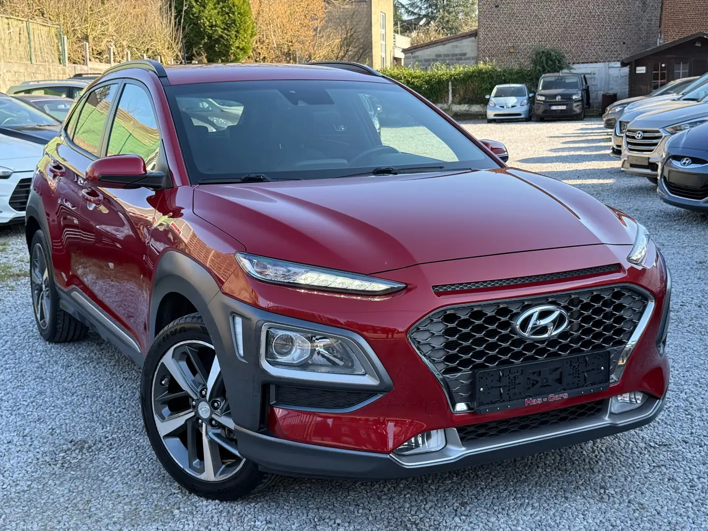Hyundai KONA 1.0 T-GDi Sky (150.428Km) 08/2018 (Garantie 1An) Rouge - 1