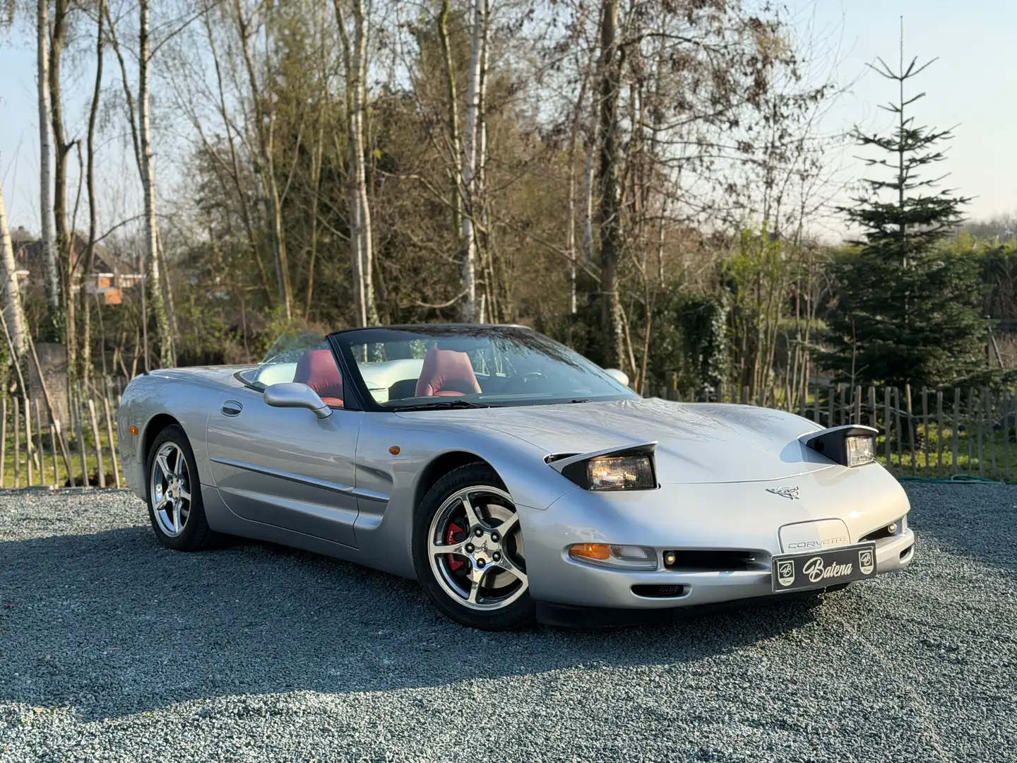 Corvette C5 Cabrio Belgian Car Like New Top Condition Silber - 2