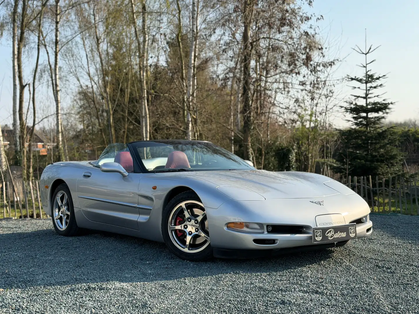 Corvette C5 Cabrio Belgian Car Like New Top Condition Silber - 1