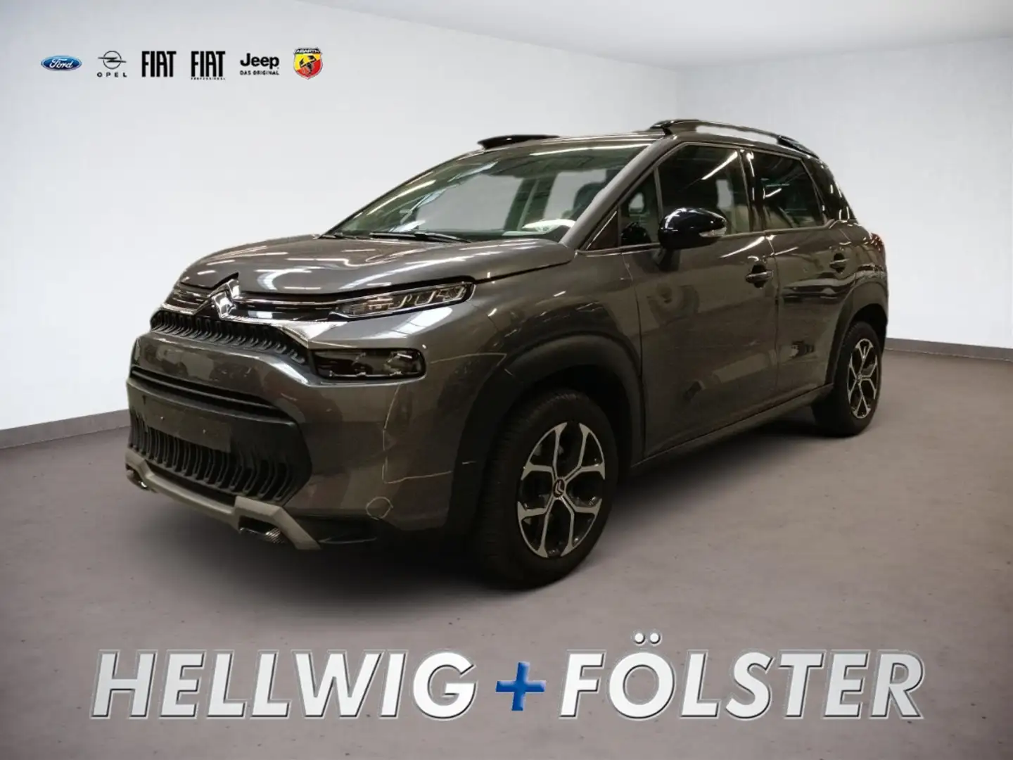 Citroen C3 Aircross Plus 1.2 Aut.Navi Klimaaut Navi Musikstreaming Grau - 1