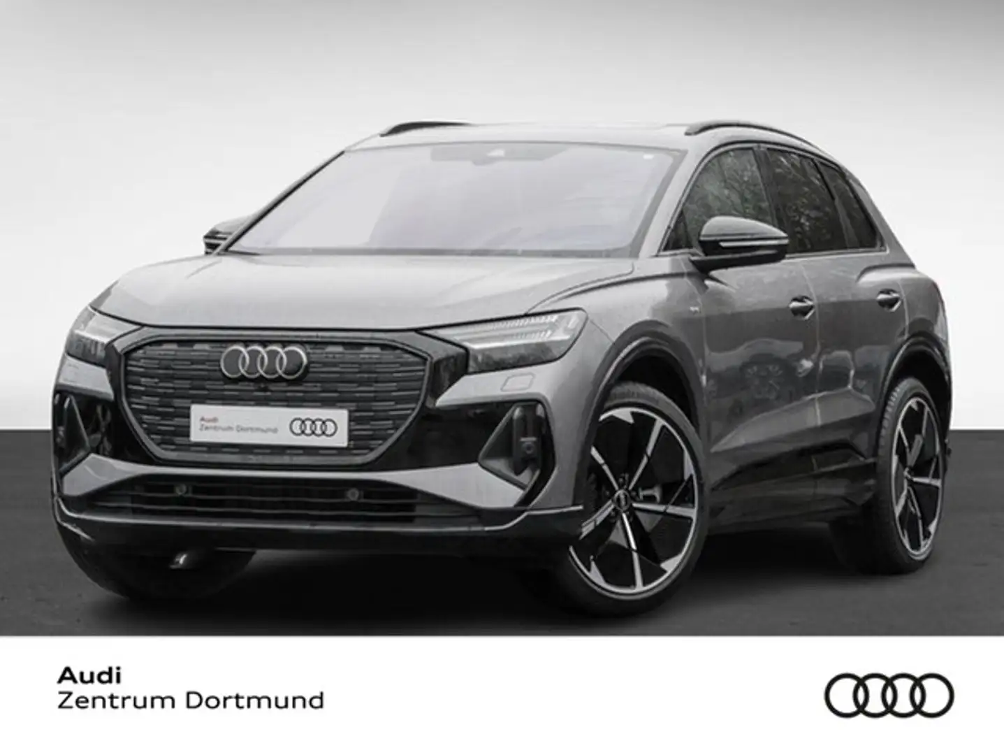 Audi Q4 e-tron 40 S LINE BLACKPAK PANO AHK CAM LM21 Gris - 1