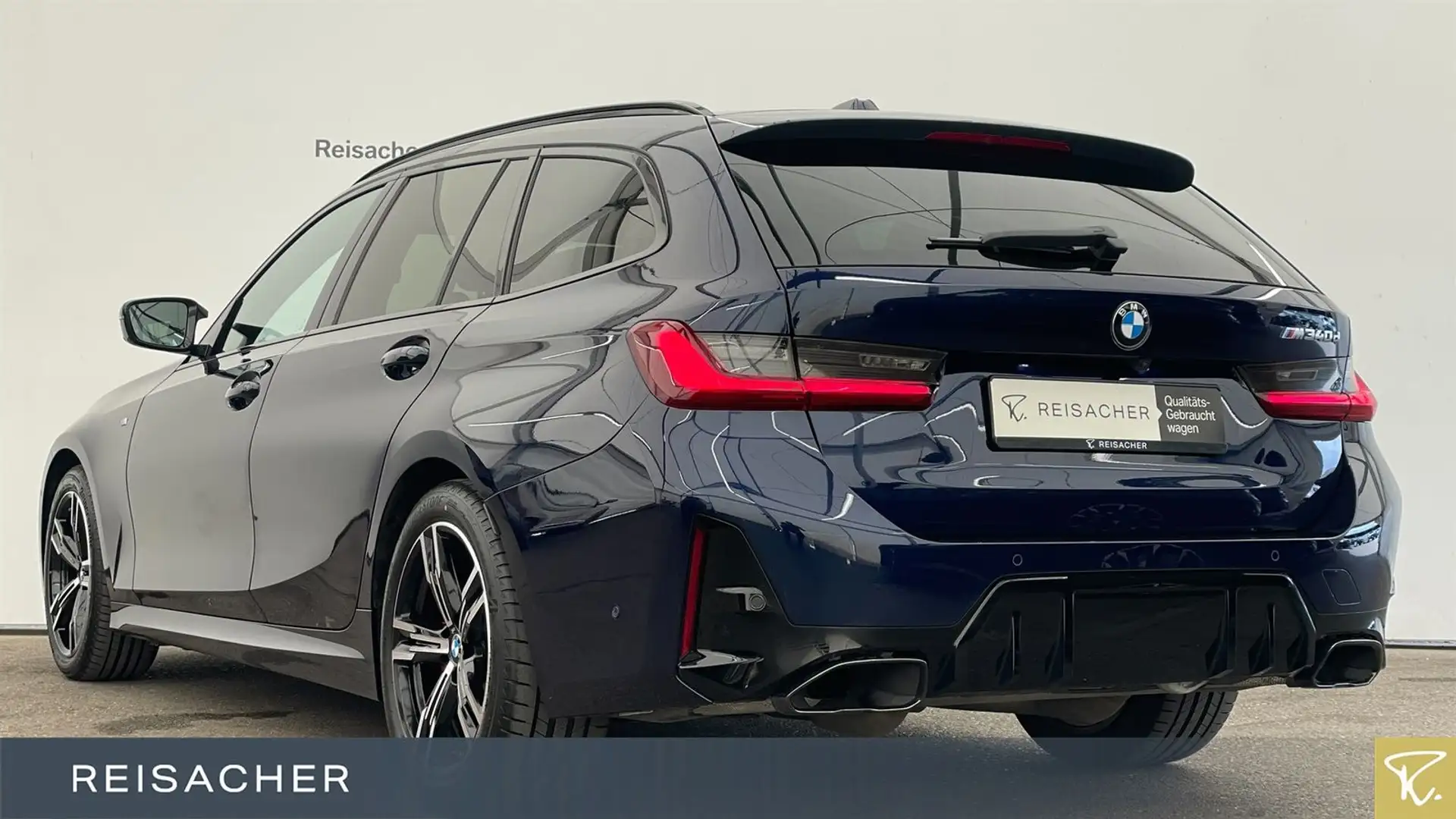 BMW M340d A xDr Tou MSportPRO AHK Pano 360 HiFi 18" Bleu - 2