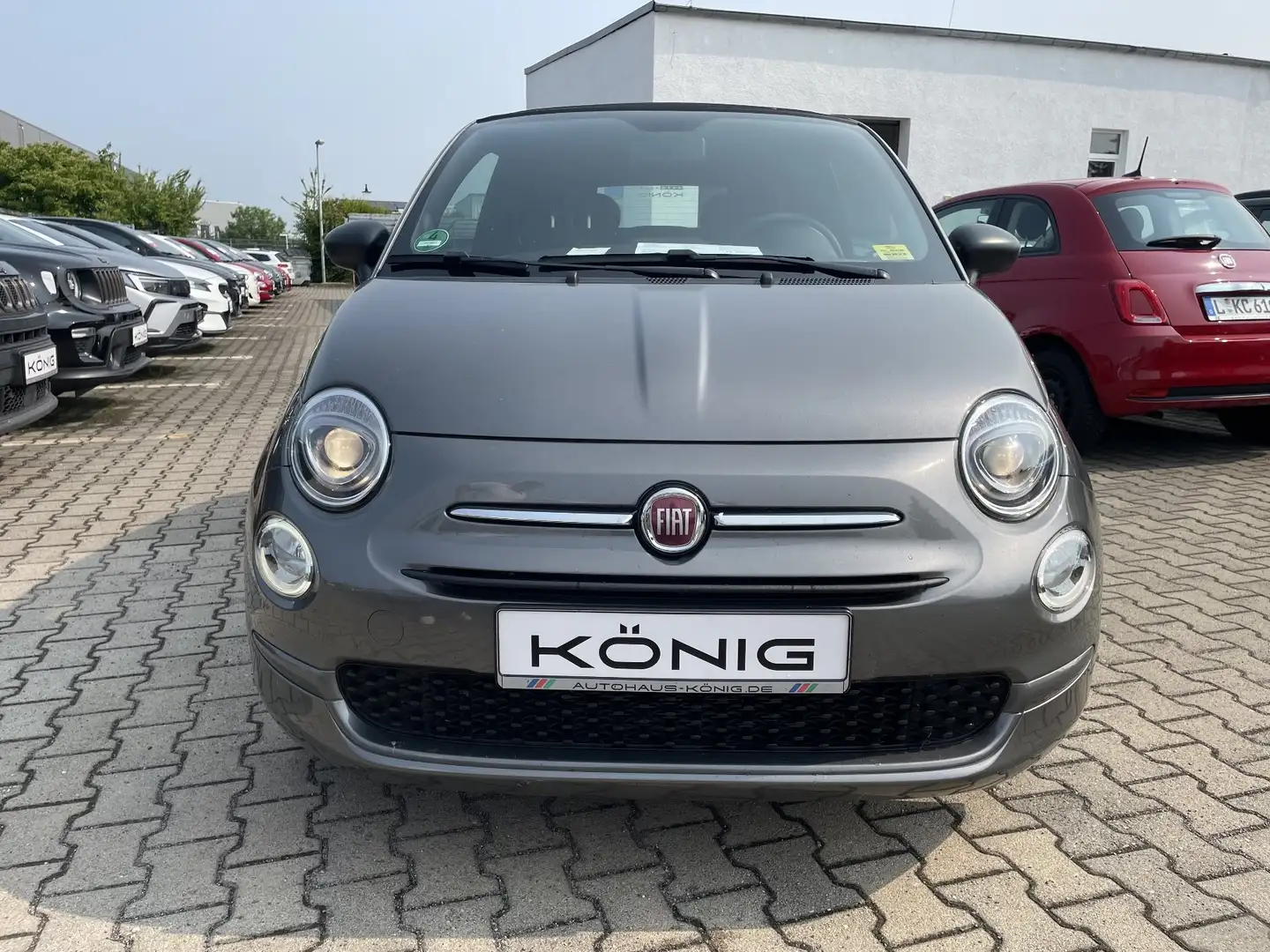 Fiat 500C 1.0 Club Cabrio Klima*Carplay*Einparkhilfe Grau - 2