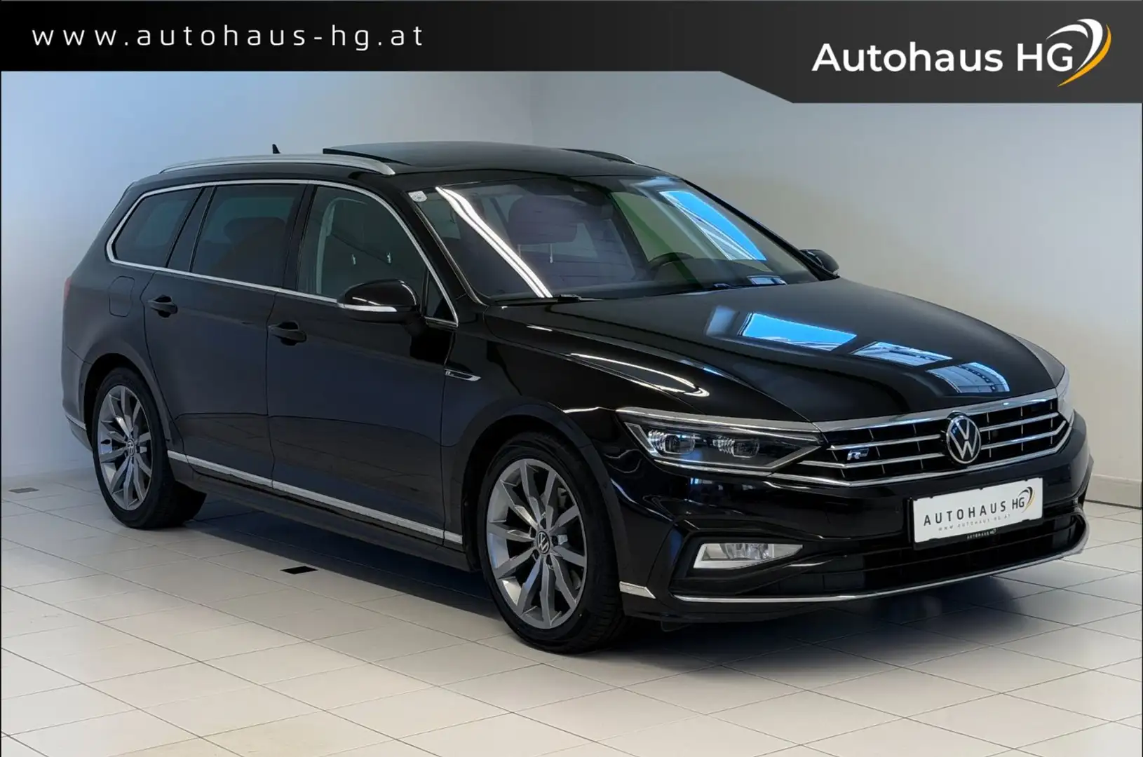 Volkswagen Passat Variant Passat 4Motion 2.0 TDI Elegance*R-LINE*AHK*PANO*H Schwarz - 1