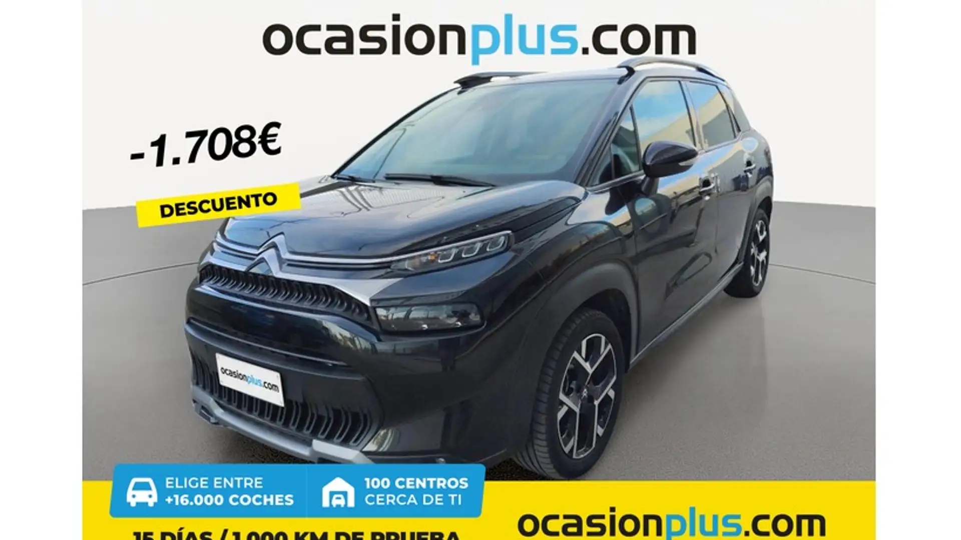 Citroen C3 Aircross Puretech S&S Max 110 Zwart - 1