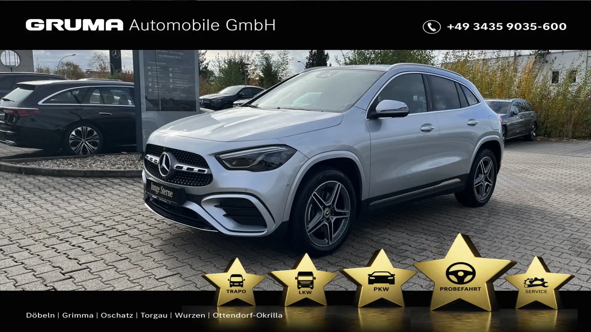 Mercedes-Benz GLA 250 GLA 250 e AMG+Premium.Plus+Pano+Distronic+Sound+ Silber - 1