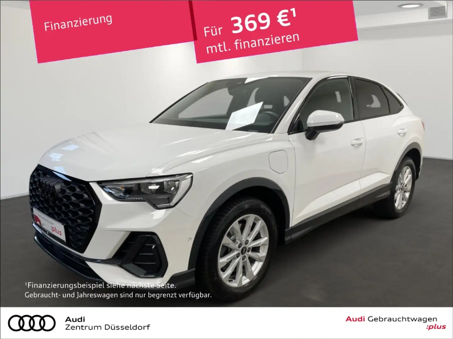 Audi Q3 Sportback 45 TFSI e LED PDC SHZ 18 ZOLL Blanc - 1