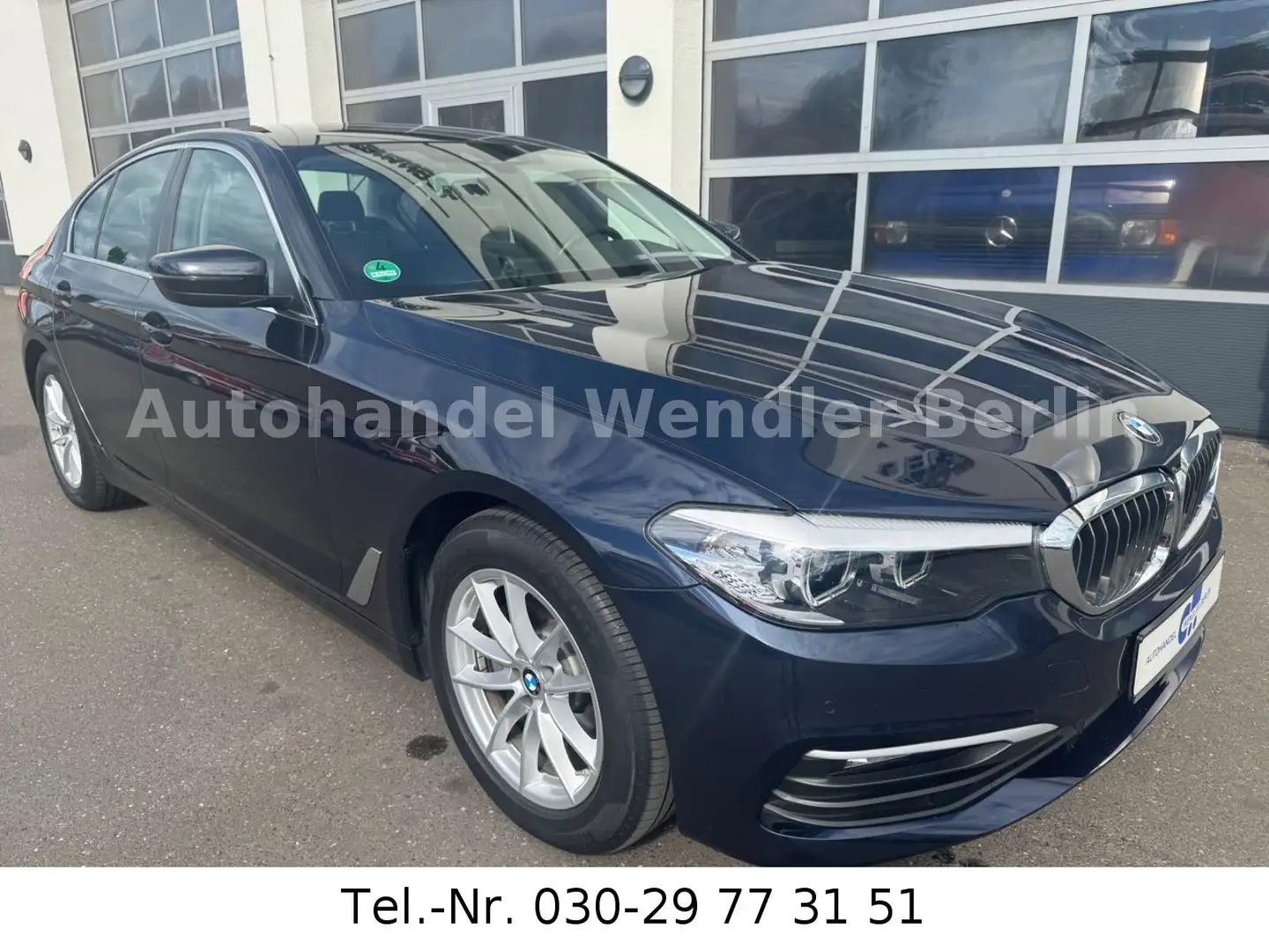 BMW 520 dAut Voll-Leder Sportsitze Memory/Navi/Standh Bleu - 1