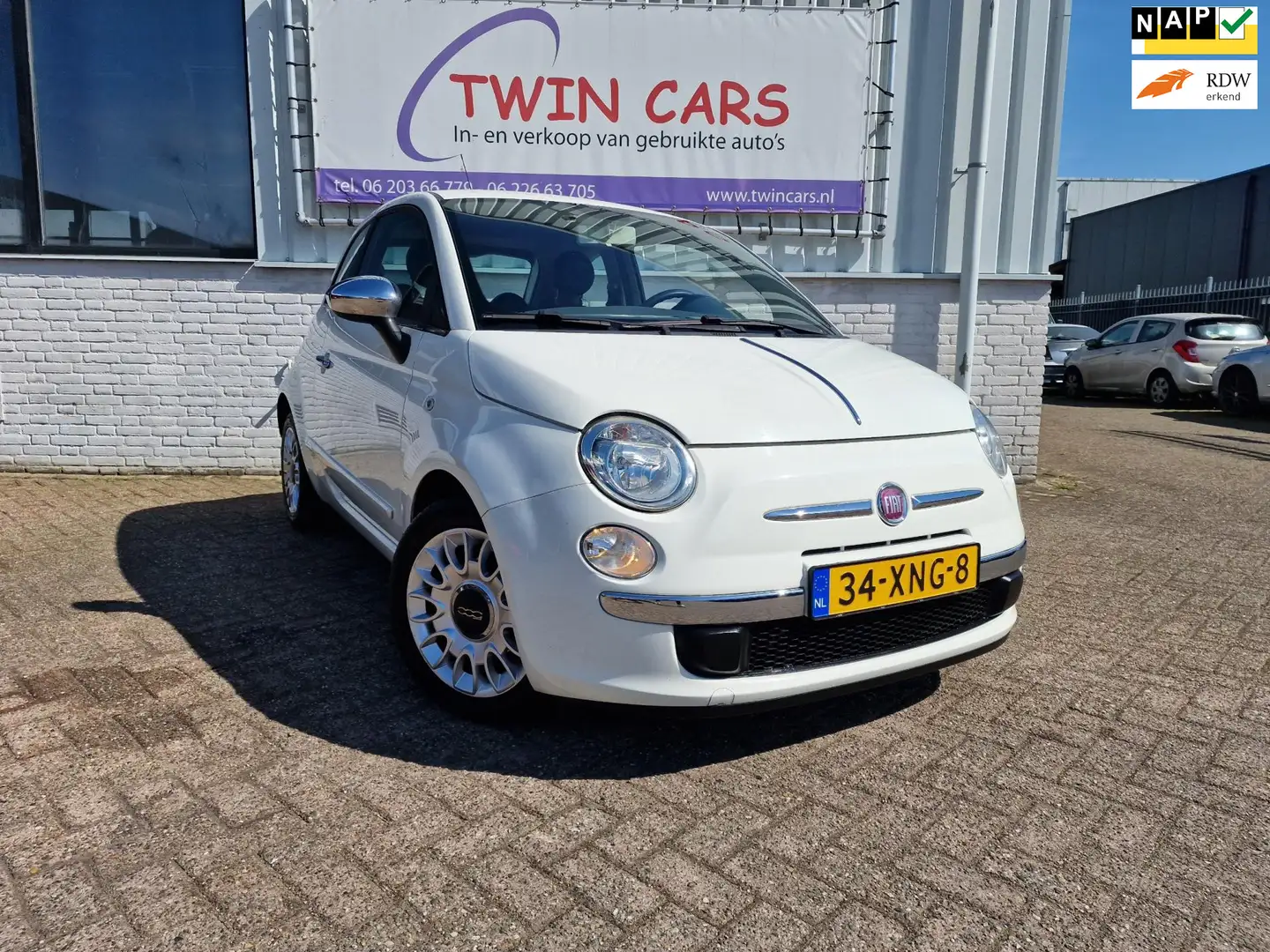 Fiat 500 1.2 Easy Airco Blu/Azzurro - 1