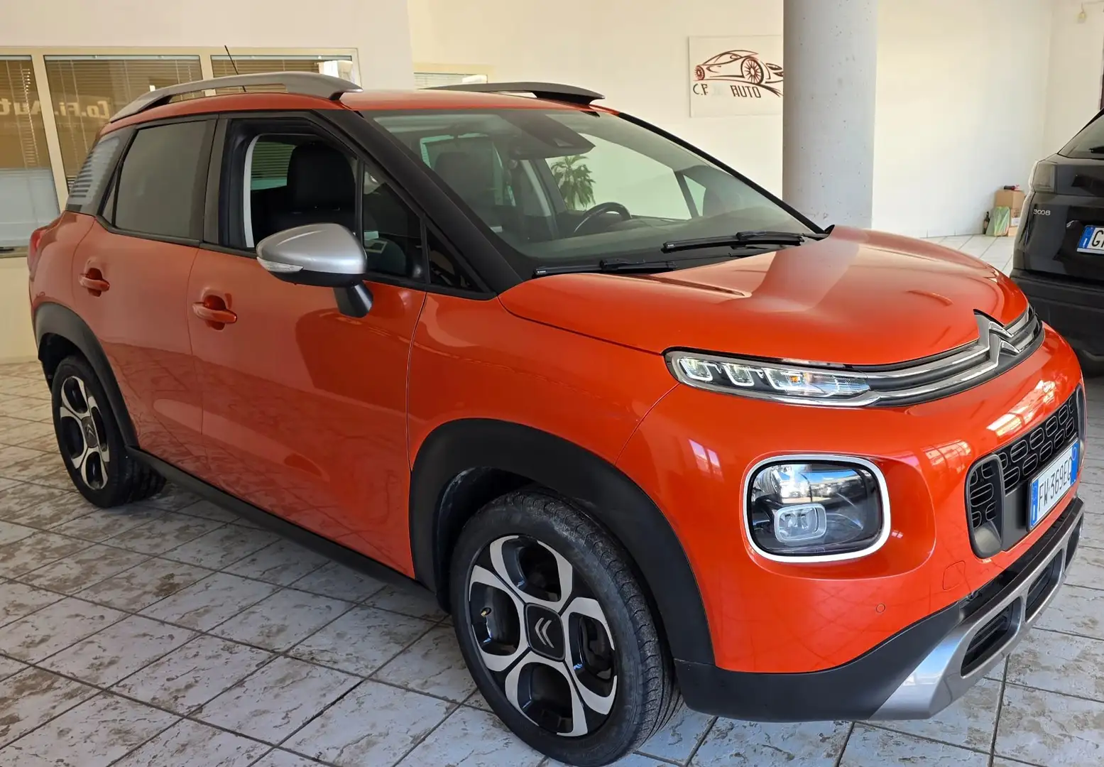 Citroen C3 C3 Aircross I 2017 Aircross 1.5 bluehdi Shine s Arancione - 2
