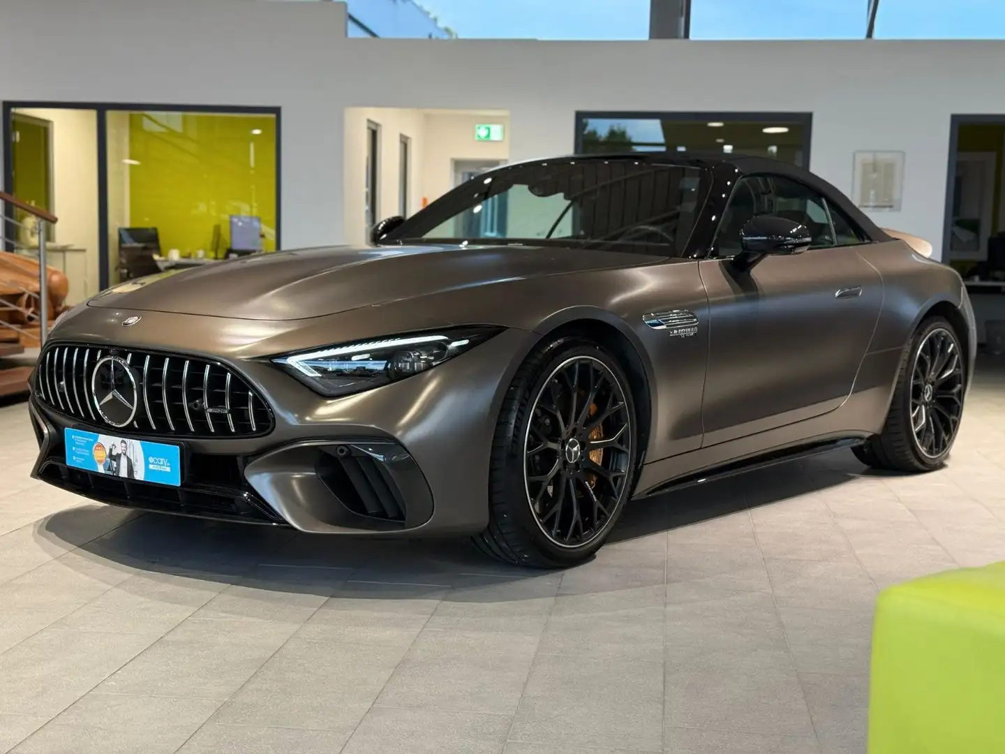 Mercedes-Benz SL 55 AMG *Magno*Keramik*Carbon*Burmester* Grau - 2