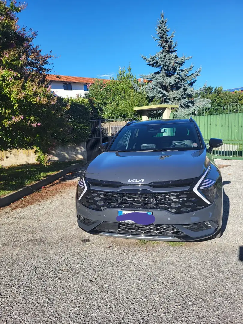 Kia Sportage UNICOPROPRIETARIO GT-line Sunroof Pack auto IBRIDA Grigio - 2