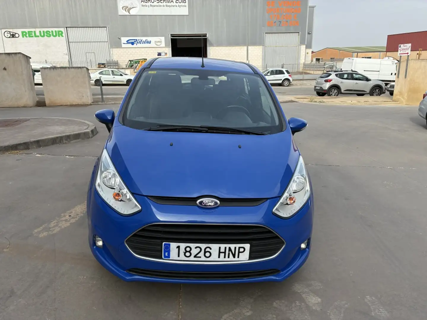 Ford B-Max 1.5TDCi Titanium 75 Blau - 2
