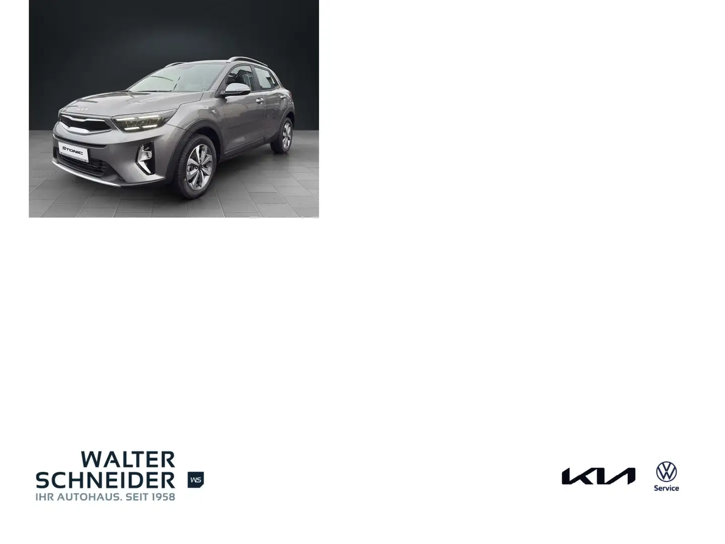 Kia Stonic STONIC 1.0T 100PS VISION LED Grau - 1