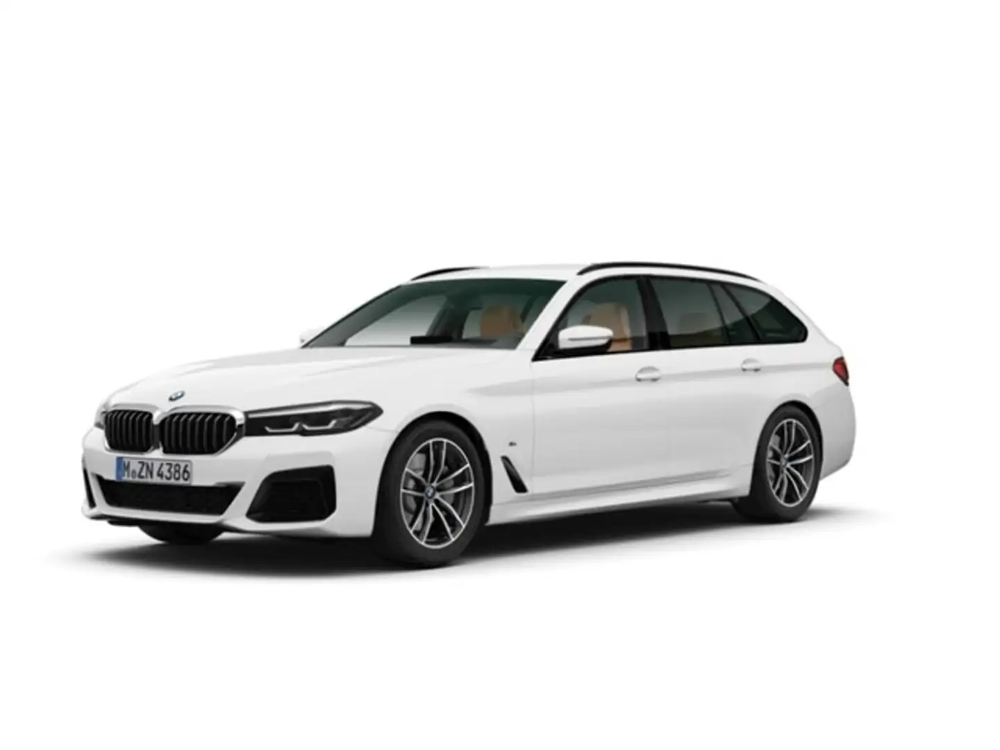 BMW 520 520dA Touring Wit - 1