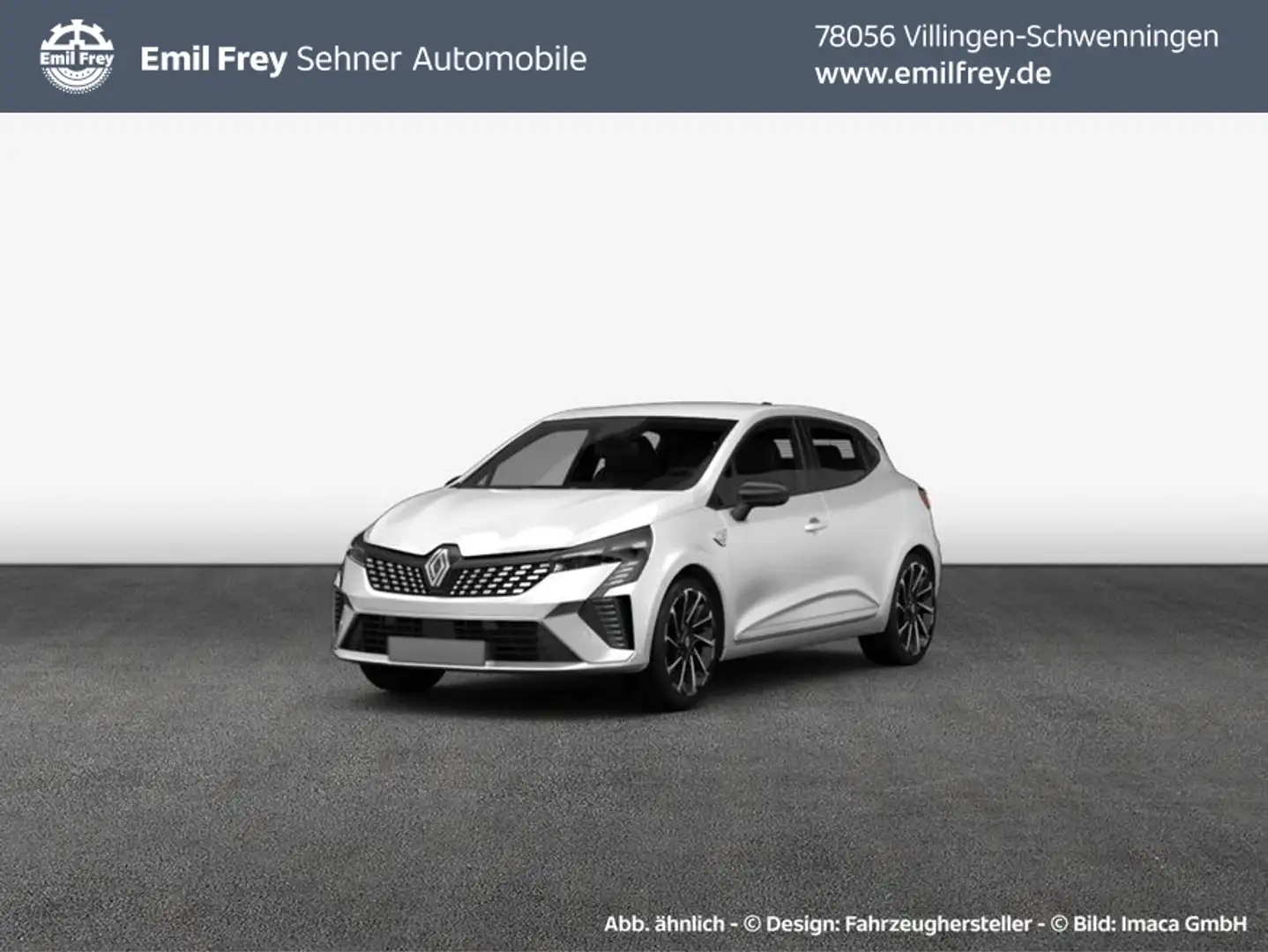 Renault Clio TCe 90 TECHNO Weiß - 1