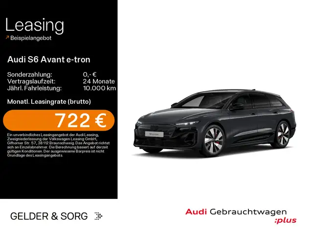 Audi S6 e-tron quattro 620km/WLTP*B&O*HuD*Pano*