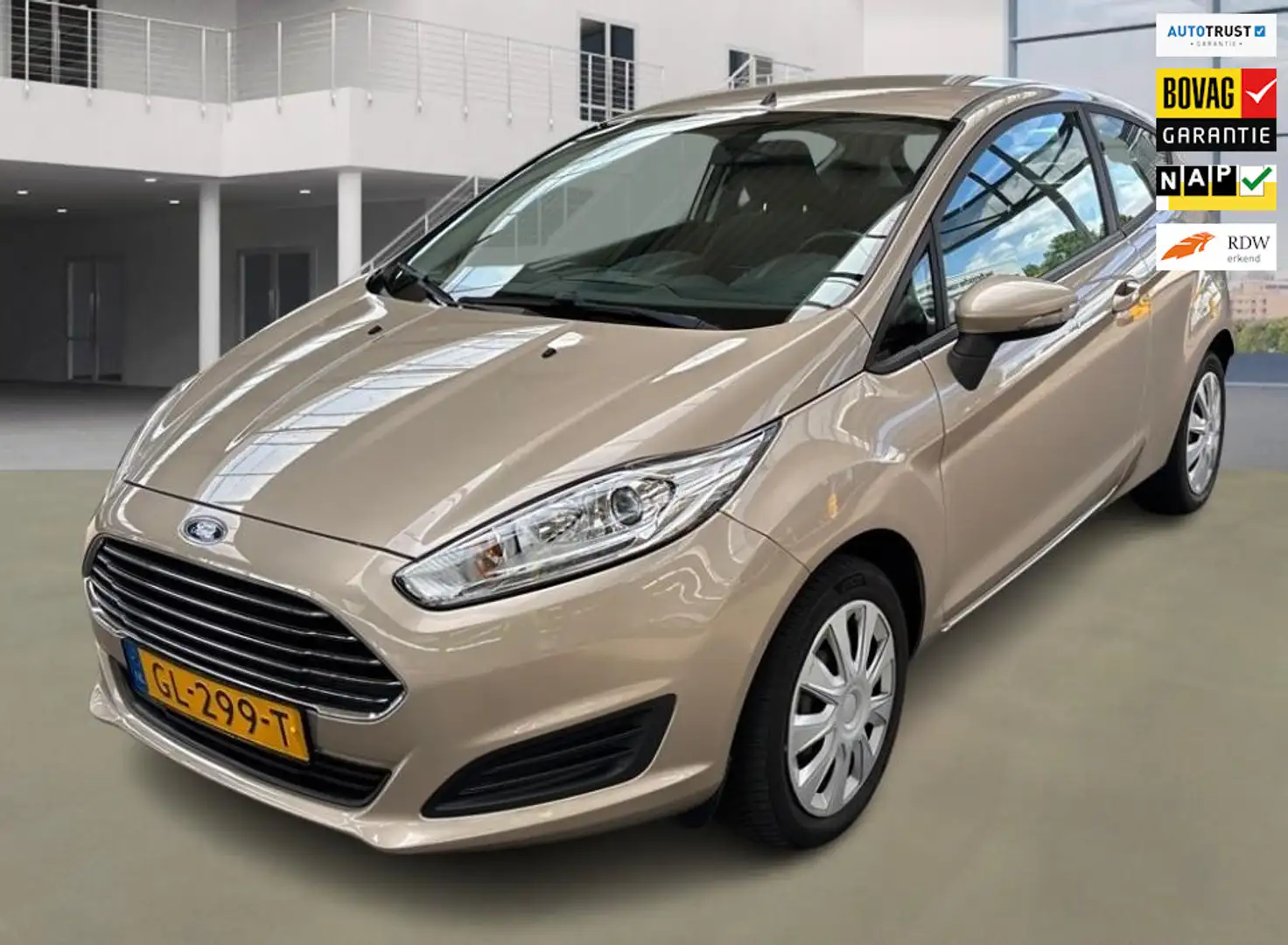 Ford Fiesta 1.0 Style 1e Eigenaar 24.900 km + NAP NL-auto Brun - 1