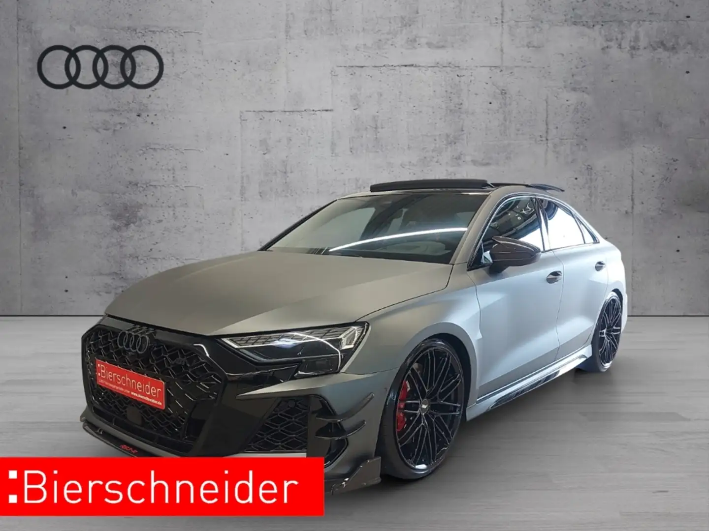 Audi RS3 -R Lim. 510 PS 1 125 MATT! ABT MATT PANO HEADUP SO Grau - 1