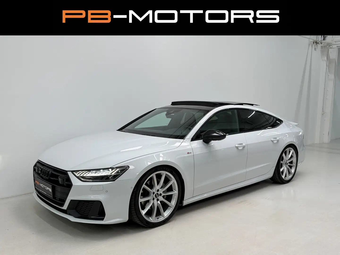 Audi A7 50 TDI Quattro S-Line 21" RS Sitze Pano B&O Luft Weiß - 1