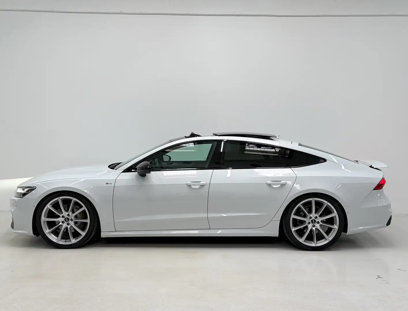 Audi A7 50 TDI Quattro S-Line 21" RS Sitze Pano B&O Luft Weiß - 2