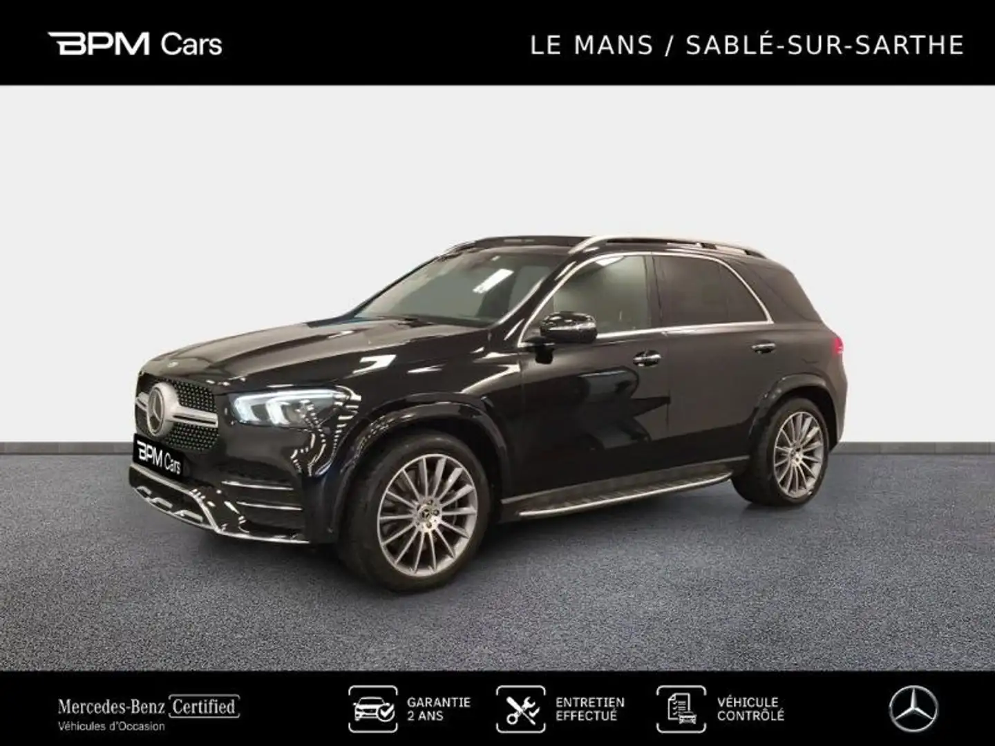 Mercedes-Benz GLE 350 350 de 194+136ch AMG Line 4Matic 9G-Tronic Noir - 1