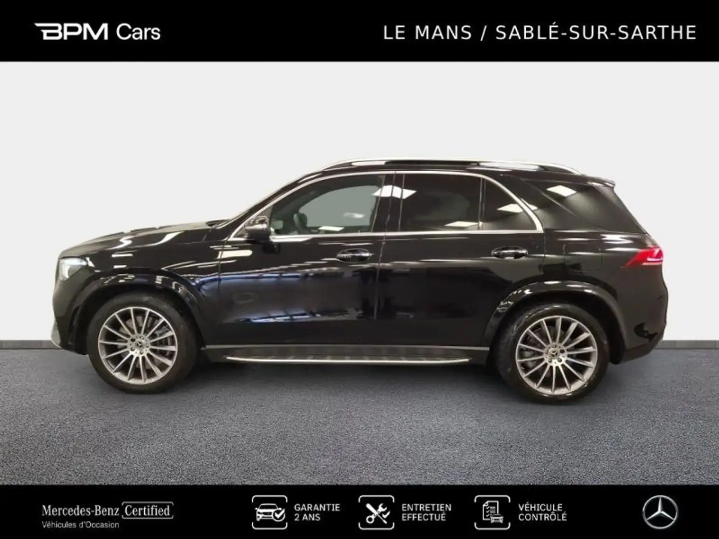 Mercedes-Benz GLE 350 350 de 194+136ch AMG Line 4Matic 9G-Tronic Noir - 2