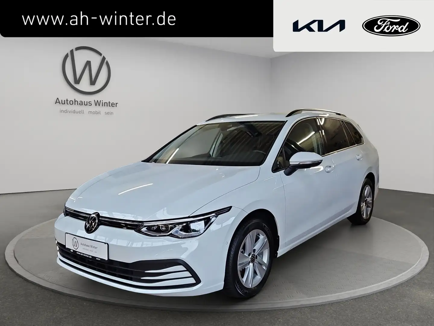 Volkswagen Golf Variant 1,5 TSI Life LED+ ACC Navi 3Z-Klimaaut SHZ RFK Weiß - 1
