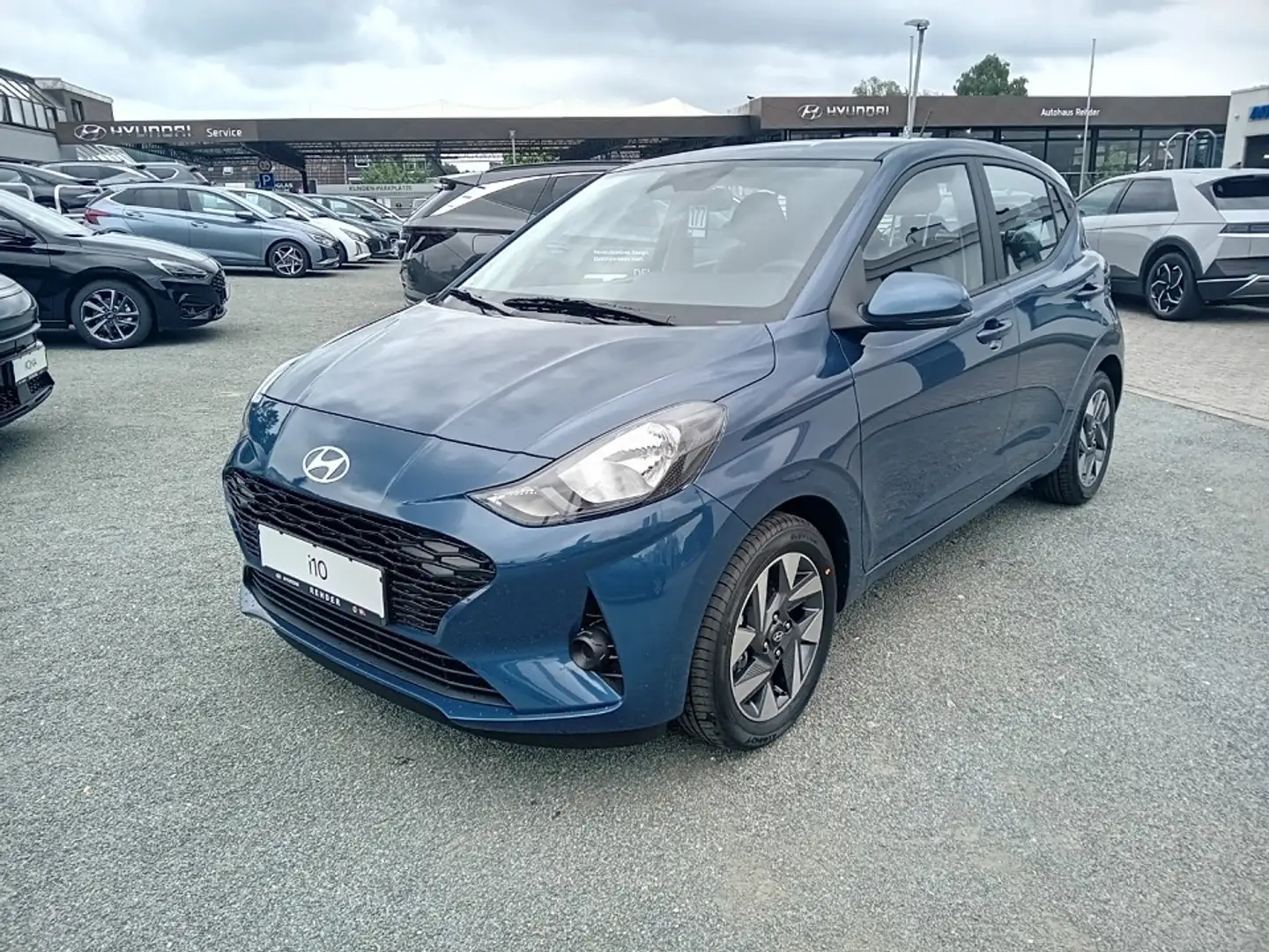 Hyundai i10 1.2 Trend, Komfortpaket Blauw - 1
