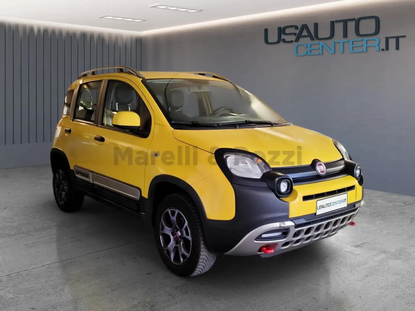 Fiat Panda Panda Cross 0.9 TwinAir Turbo S&S 4x4 Jaune - 2
