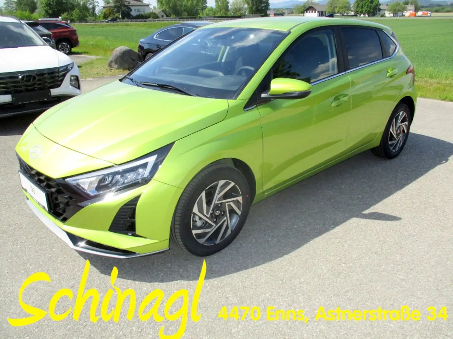 Hyundai i20 (BC3) GO Plus 1.0 T-GDI Barpreis!!! Grün - 1