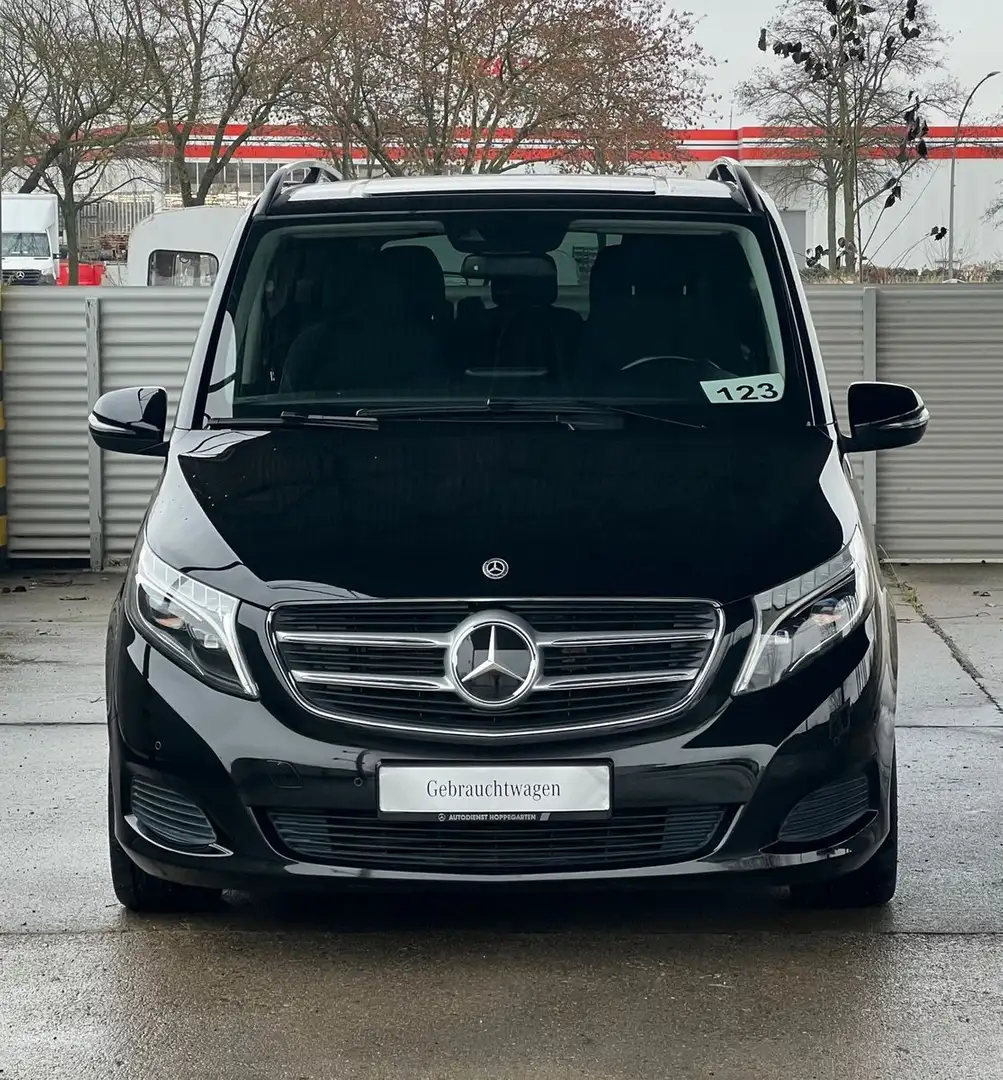 Mercedes-Benz V 250 d EXTRALANG KAMERA LED 7-SITZE AHK EL. TÜR Fekete - 2