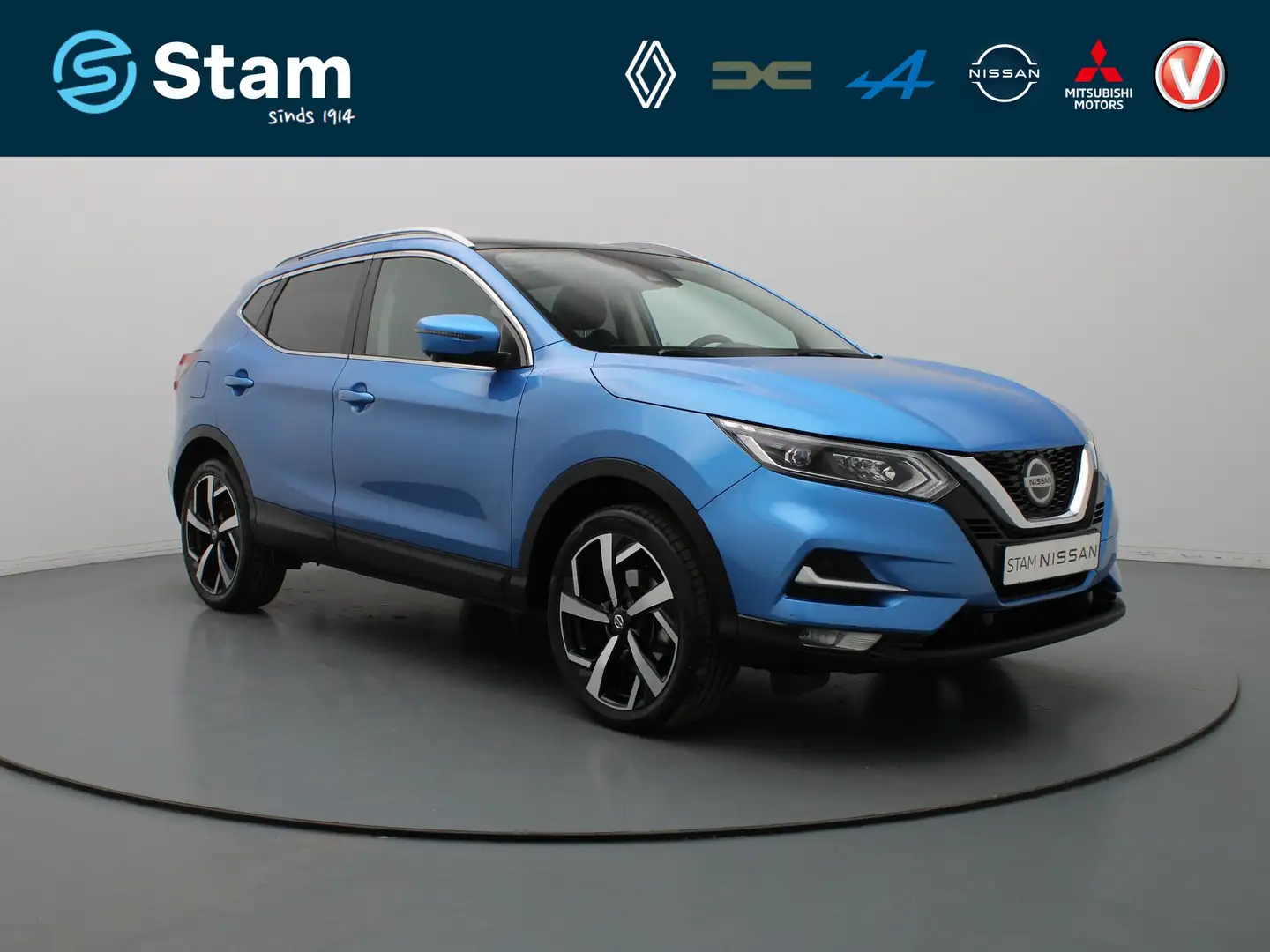 Nissan Qashqai 140pk DIG-T Premium Edition 360° Camera | Cruise | Bleu - 1