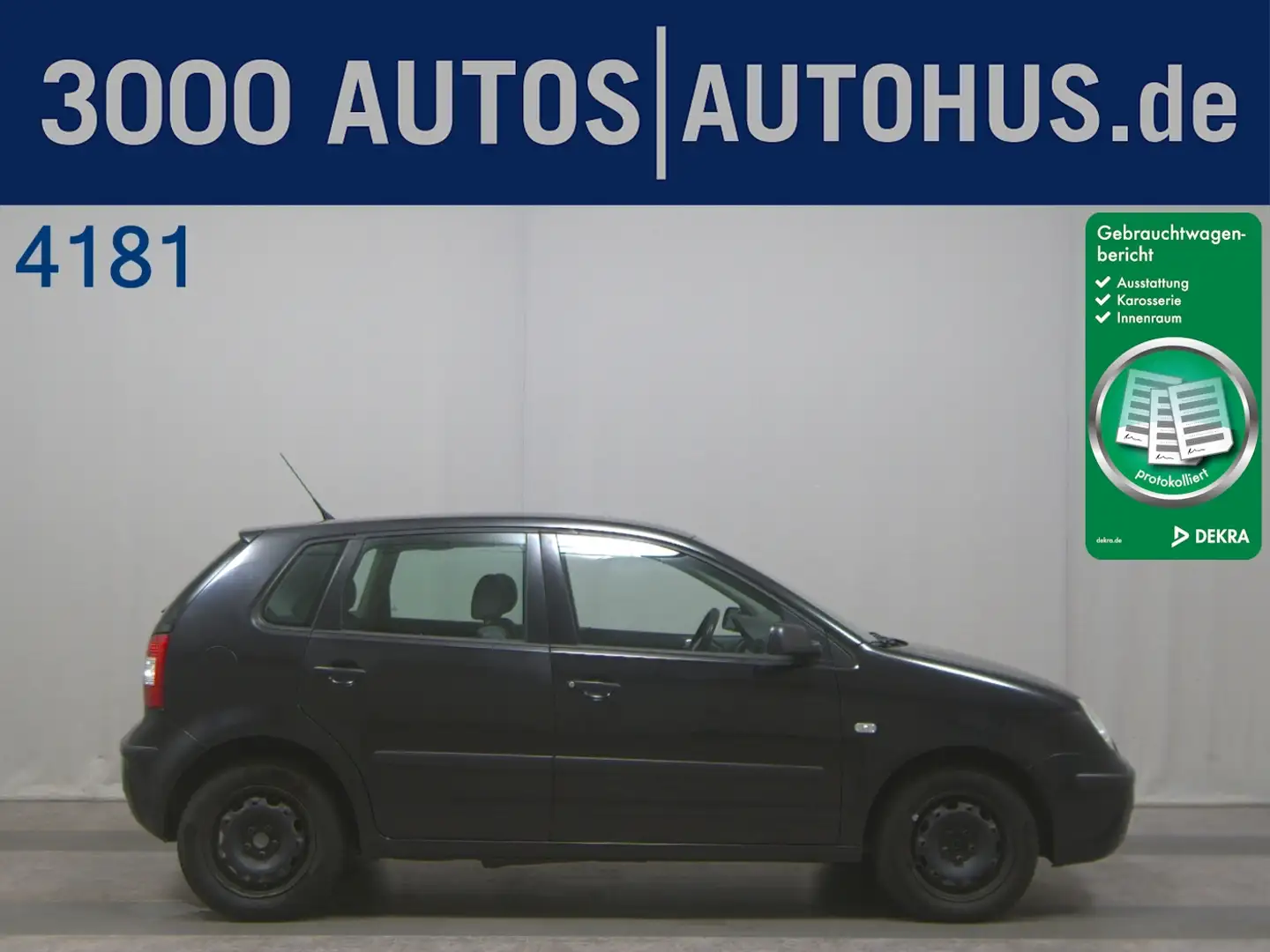 Volkswagen Polo 1.2 Klima HU 05/2026 Schwarz - 1