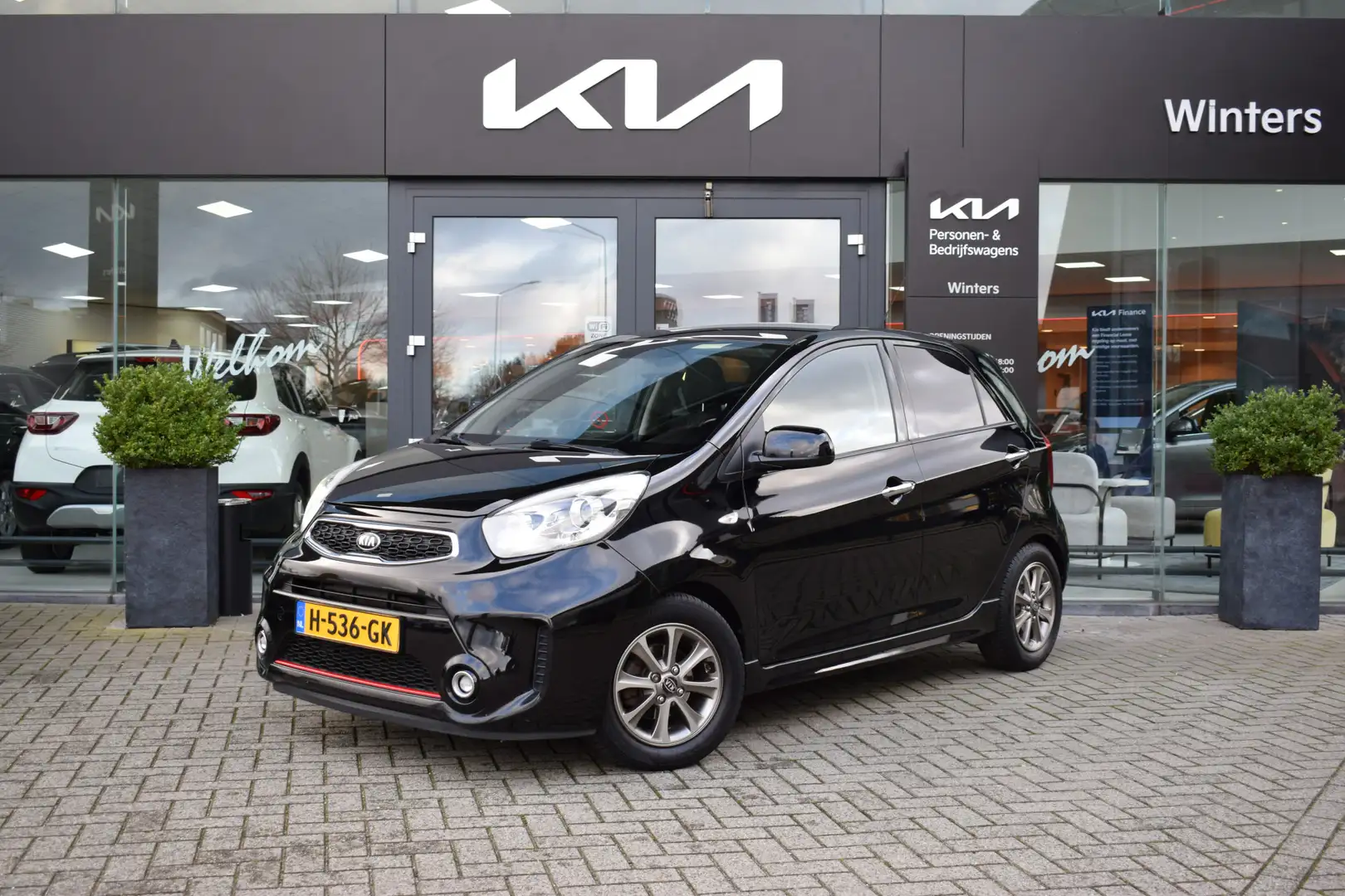 Kia Picanto 1.2i-16V SportsLine 5-Drs | Airco | Audio | Blueto Noir - 1