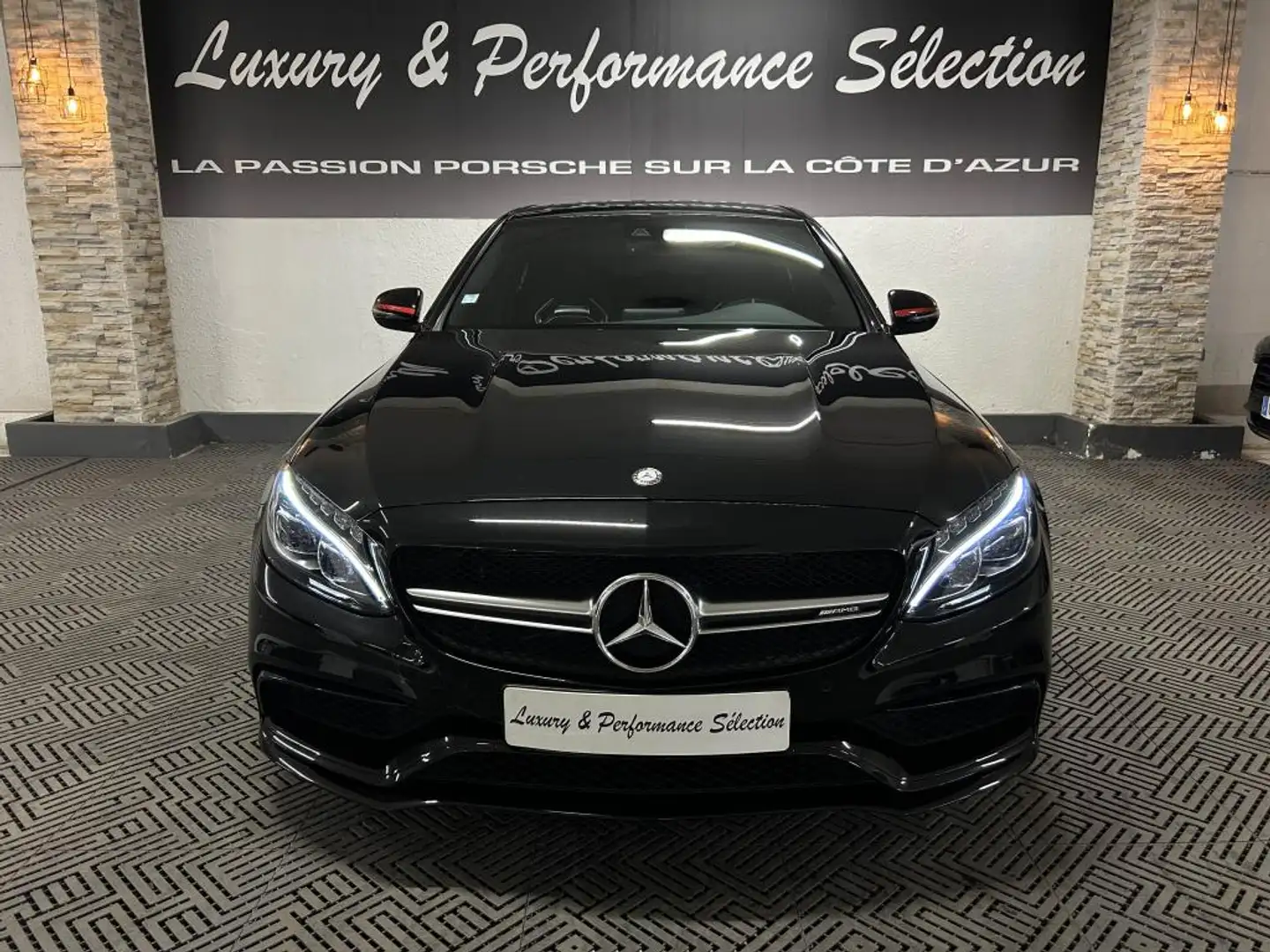 Mercedes-Benz C 63 AMG C 63 C63 AMG EDITION 1 ONE 4.0 V8 - Entretien concession - Immat FR Zwart - 2
