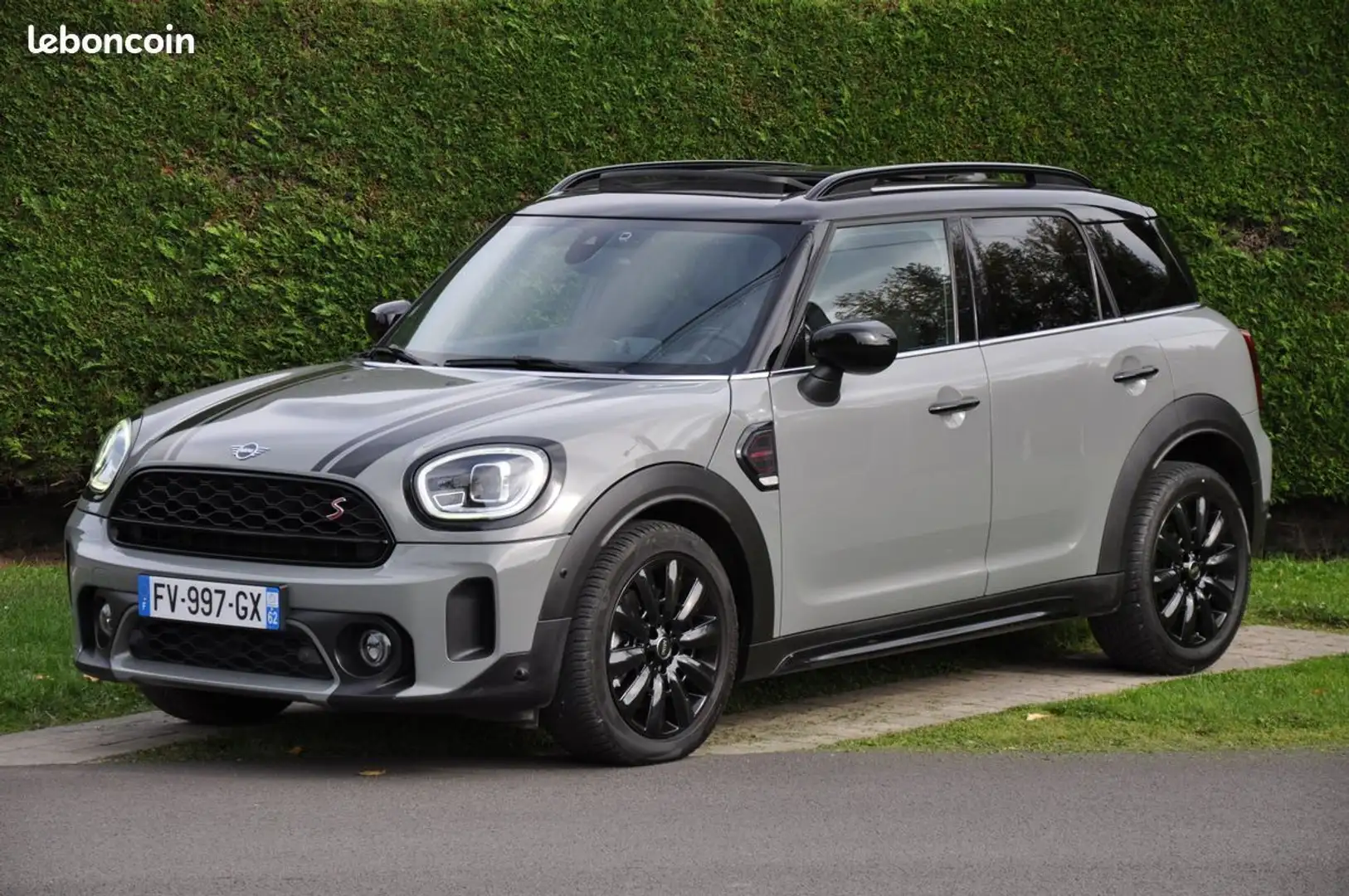 MINI Cooper Countryman Cooper S F60 2.0 178 cv BVA Edition Northwood 11-20 89200kms Org France Toit ouvrant caméra de recul chargeur induction t Gris - 1