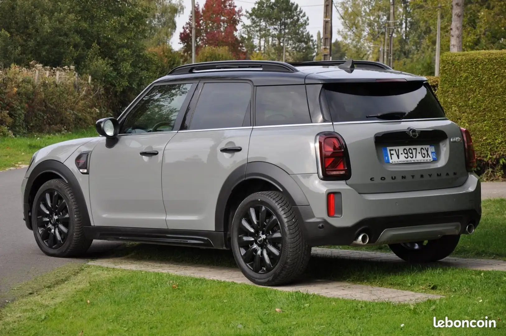 MINI Cooper Countryman Cooper S F60 2.0 178 cv BVA Edition Northwood 11-20 89200kms Org France Toit ouvrant caméra de recul chargeur induction t Gris - 2